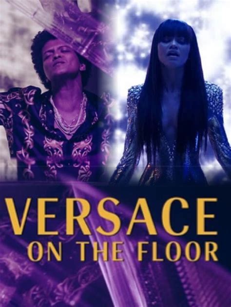 canzone bruno mars versace|bruno versace on the floor.